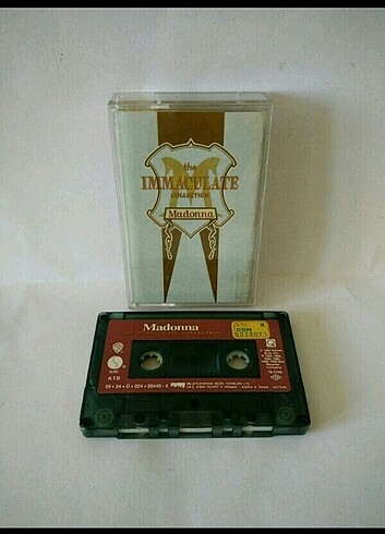 Kaset Madonna the immaculate collection albümü