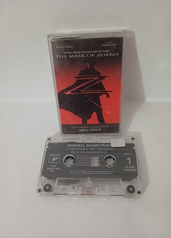 Kaset, The mask of Zorro soundtrack album 