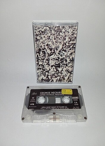 Kaset George Michael, Listen without prejudice, uzelli 1990 Kağı