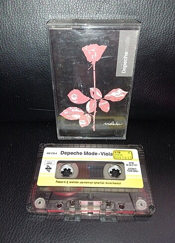 Kaset Depeche Mode, Violator Albümü. 1990 kağıt baskı. 