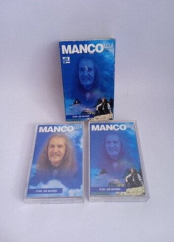 Kaset Barış Manço mançoloji 1 ve mançoloji 2 albümü