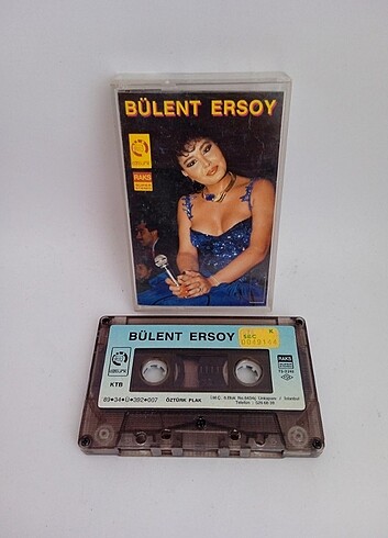 Kaset Bülent Ersoy, Avustralya konseri albümü. 1989 kağıt baskı