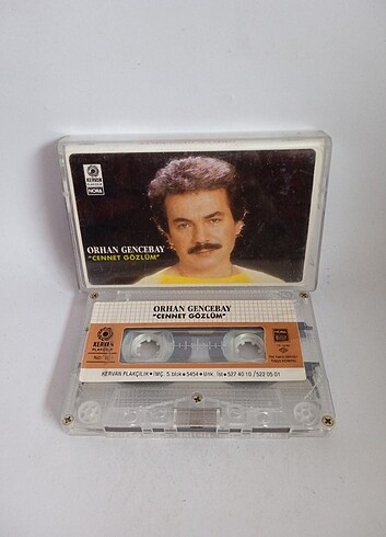 Kaset Orhan Gencebay Cennet gözlüm. Dönem Kağıt Baskı albüm