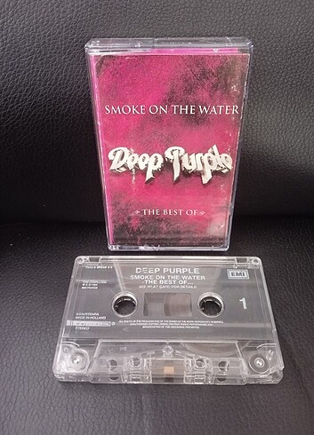 Kaset Deep Purple smoke on the water the best of albümü. 1994 Ho