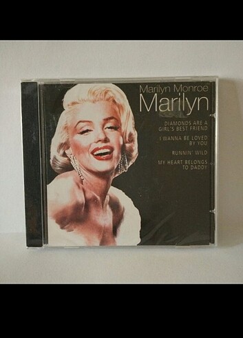 CD Marilyn Monroe Marilyn Albümü, Ambalajında