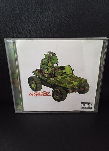 Cd Gorillaz - Gorillaz albümü. Avrupa baskı. İngiliz sanal müzik