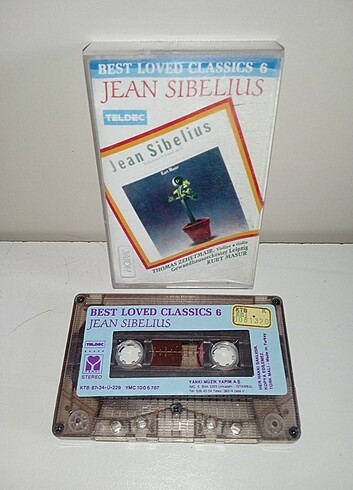 kaset jean sibelius best loved classics 6, Yankı Müzik