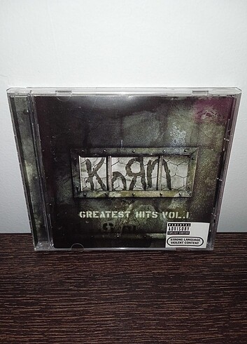 Cd Körn greatest Hits vol 1 albümü. orijinal. dinlemeyi etkileme