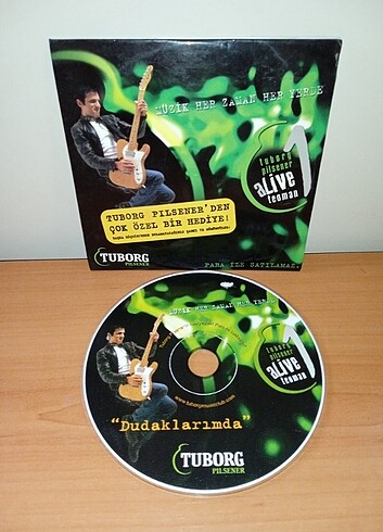 Cd Teoman, Tuborg a Live 1. Dinlemeyi etkilemeyen çizikler var.