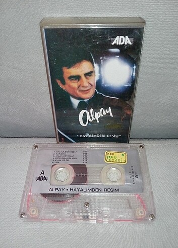 Kaset Alpay Hayalimdeki resim. ADA 1987 kağıt baskı 