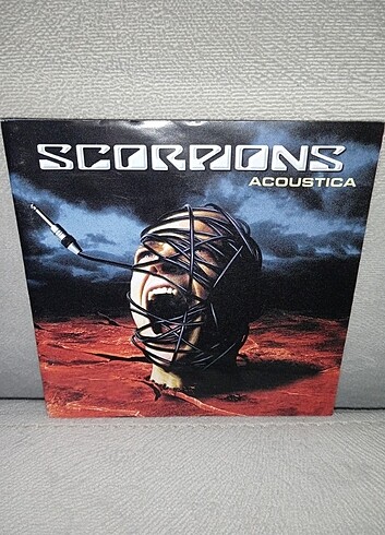 Cd Scorpions acoustica. orijinal, Avrupa baskı. Disk oldukça çiz