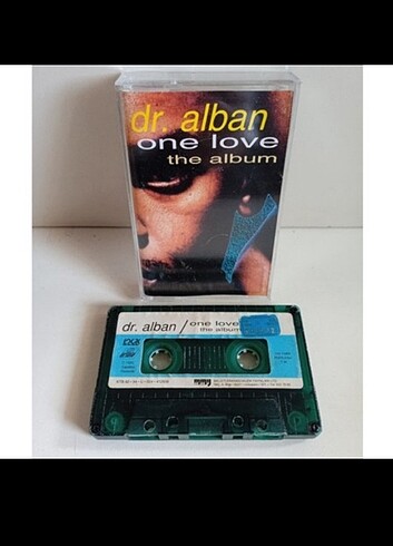 Kaset Dr. Alban one love the album. Kağıt Baskı 