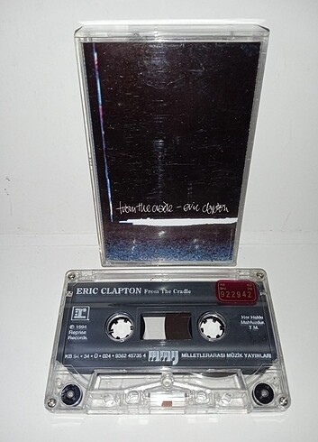Kaset Eric Clapton from the cradle albümü 