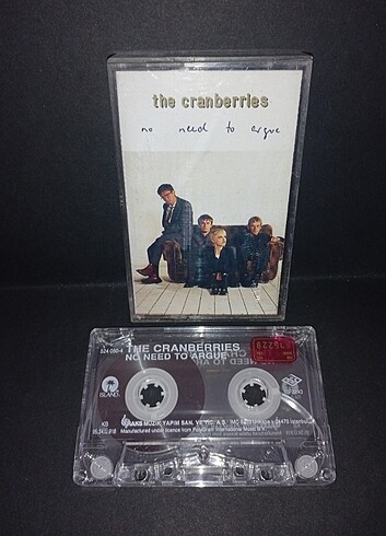 Kaset The Cranberries no need to argue. Orijinal koleksiyonluk