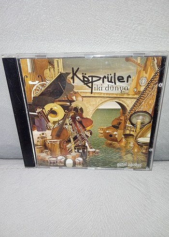 Cd Gürol Ağırbaş Köprüler İki Dünya. Orijinal, Disk tertemiz.