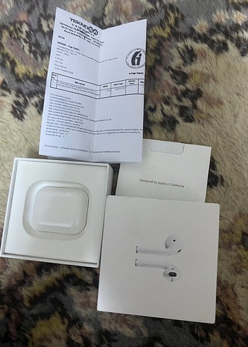 Apple AirPods 2. Nesil Kablosuz Kulaklık