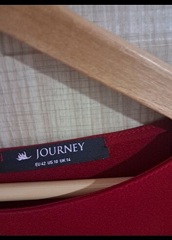 42 Beden kırmızı Renk Journey bluz
