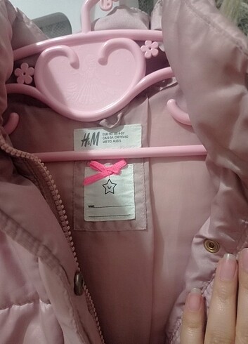 5 Yaş Beden H&m pembe mont