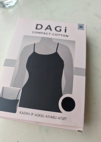Diğer Dagi Kadın Siyah İp Askılı Atlet