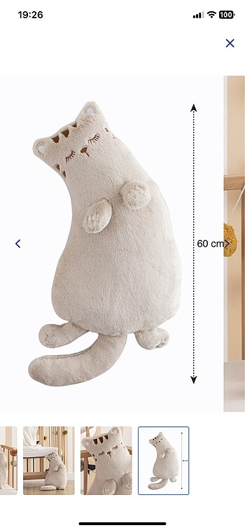 Beden Peluş dolgulu kedi
