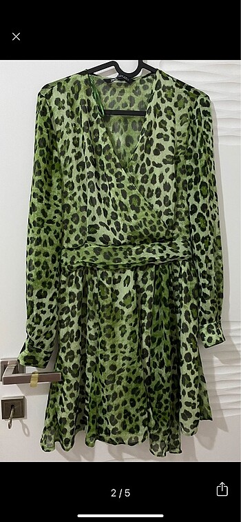 Zara ZARA Leopar Elbise