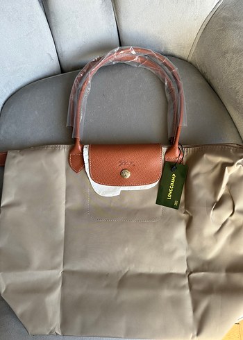 Longchamp Bej Kadın Omuz Çantası