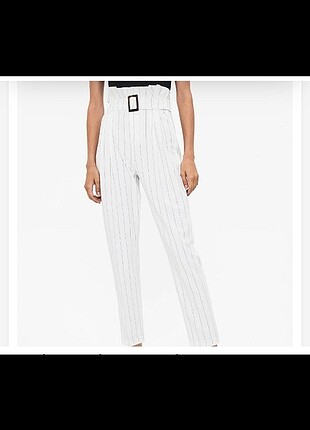 Bershka çizgili pantolon