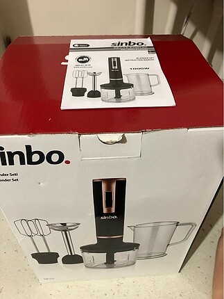 Sinbo El blender seti