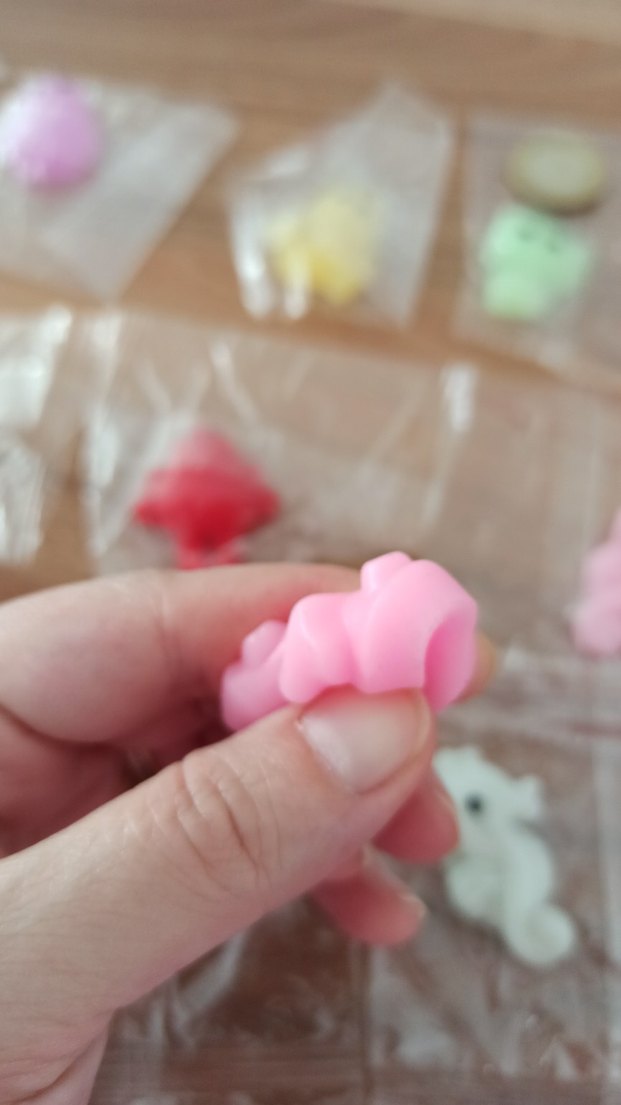 Renkli Mini Hayvan Figürleri Seti Mochi Squishy - Görsel 4