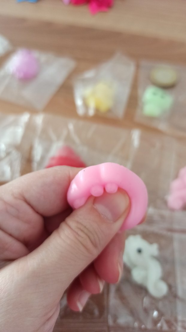 Renkli Mini Hayvan Figürleri Seti Mochi Squishy - Görsel 2