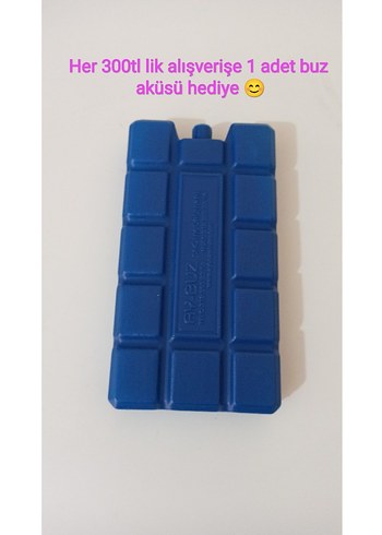 Buz Aküsü hediye ürün