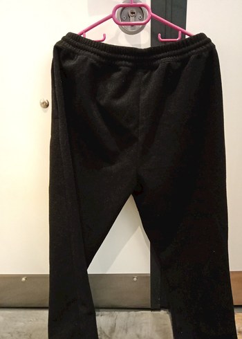 Reebok M beden Siyah Erkek Spor Rahat Kesim Eşofman Altı polar - Görsel 2