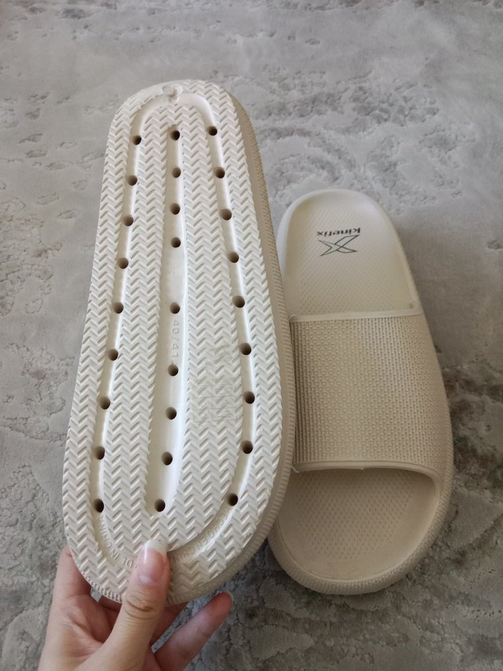 Beyaz Kadın Günlük Platform Terlik - Görsel 2