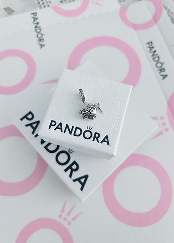 Zincir Detaylı  Kalp Charm - Görsel 2