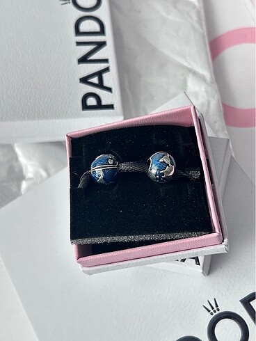 Pandora Dünya klips charm