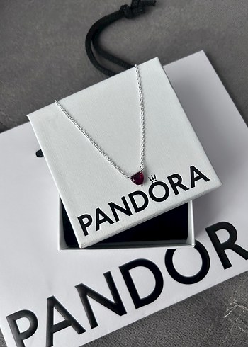 Diğer Pandora Gümüş Kalp Detaylı Bileklik