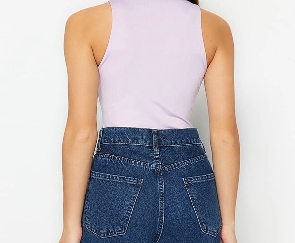Trendyol & Milla Halter Yaka Çıtçıtlı Bluz