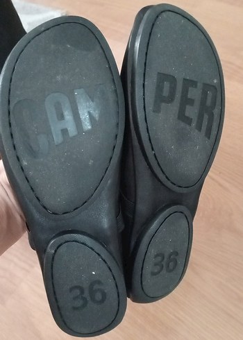 Siyah Tokalı Kadın Düz Ayakkabı - Görsel 5