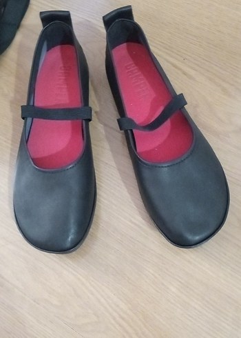 Siyah Tokalı Kadın Düz Ayakkabı - Görsel 6