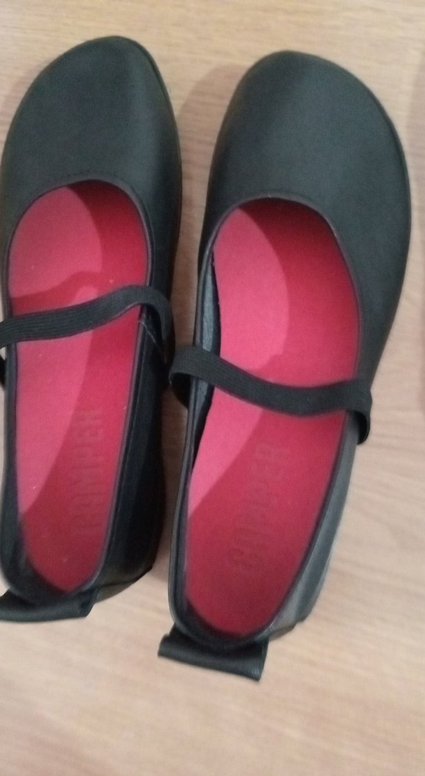 Siyah Tokalı Kadın Düz Ayakkabı - Görsel 3