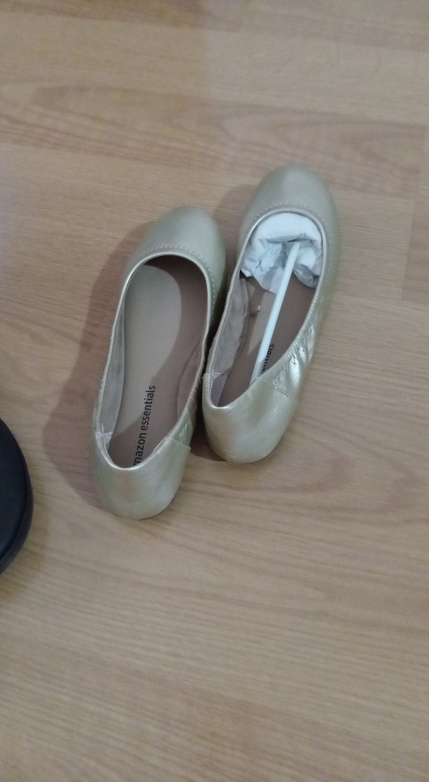 Bej Kadın Dolgu Topuklu Düz Ayakkabı - Görsel 5