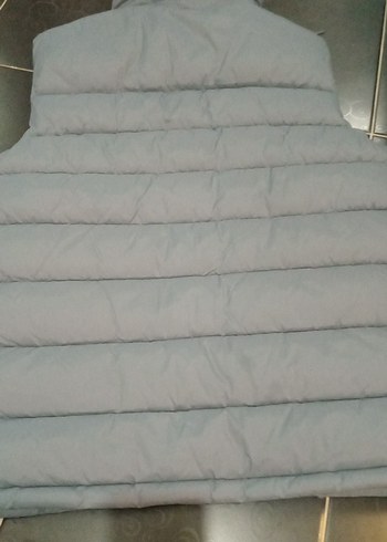 Mavi Gri Fermuarlı Kadın Ceket XL - Görsel 4