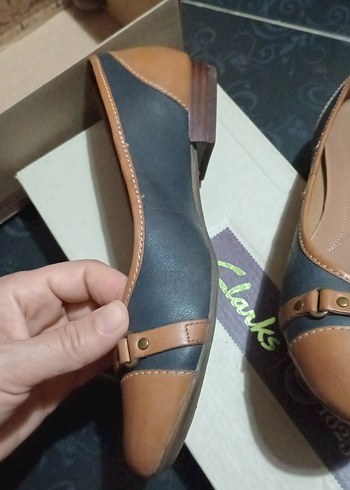 Bej Deri Kadın Dolgu Topuklu Babet - Görsel 6