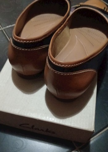 Bej Deri Kadın Dolgu Topuklu Babet - Görsel 8