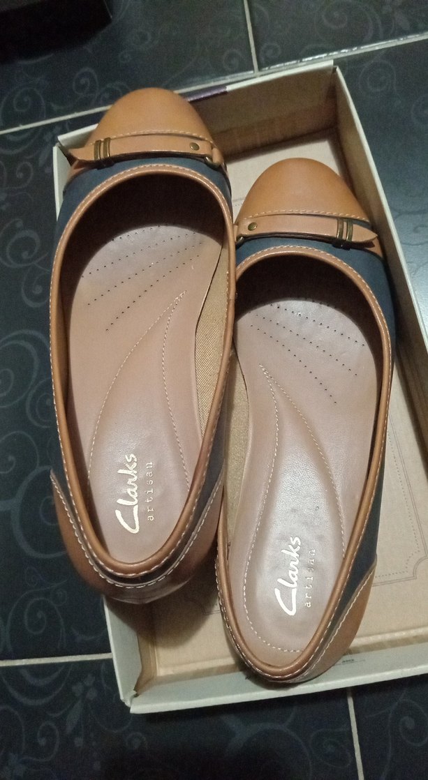 Bej Deri Kadın Dolgu Topuklu Babet - Görsel 2