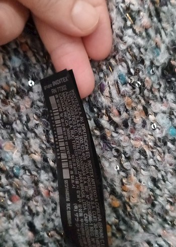 Kadın Gri Uzun Triko Hırka - Görsel 7