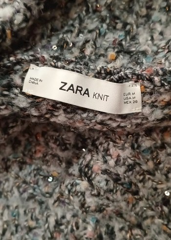 Kadın Gri Uzun Triko Hırka - Görsel 5