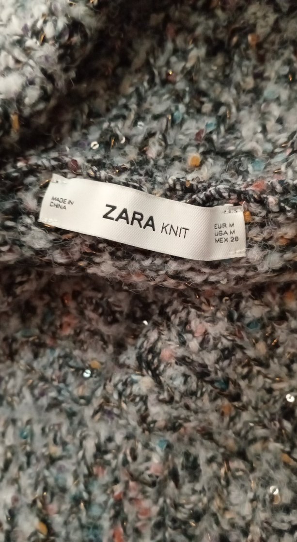 Kadın Gri Uzun Triko Hırka - Görsel 5