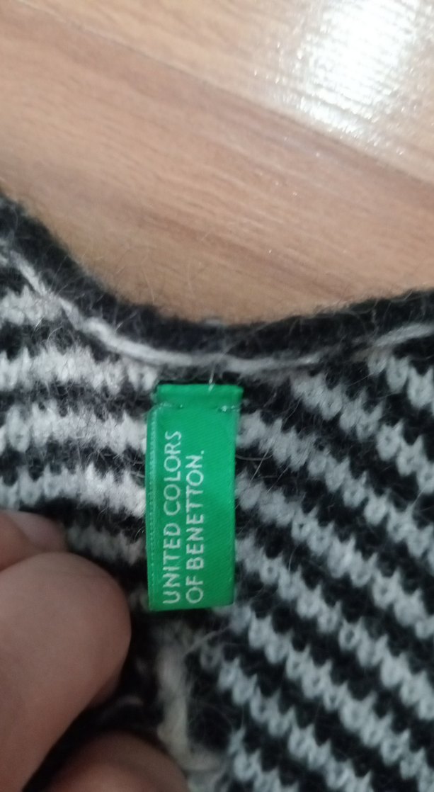 Gri Midi Örgü Hamile Hırkası - Görsel 3