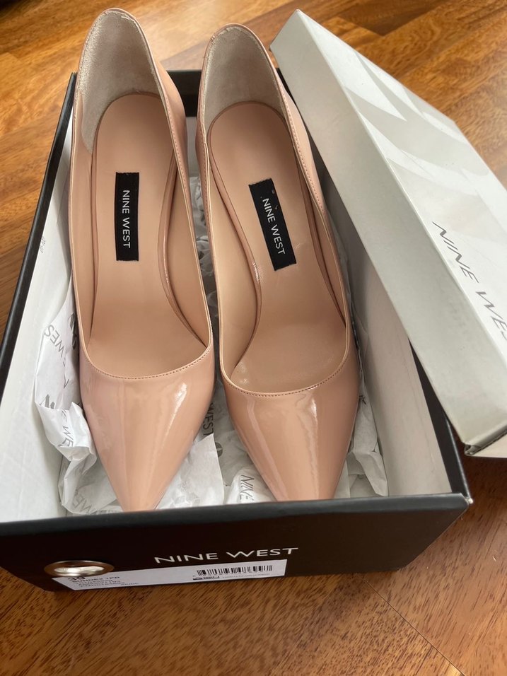 Nine West Bej Stiletto Topuklu Ayakkabı - Görsel 5